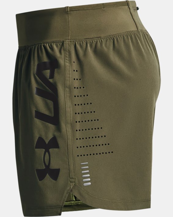 Men's UA Speedpocket 5" Shorts, Green, pdpMainDesktop image number 8